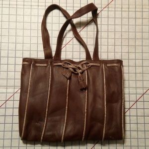 Leil Danilo's Brown leather purse